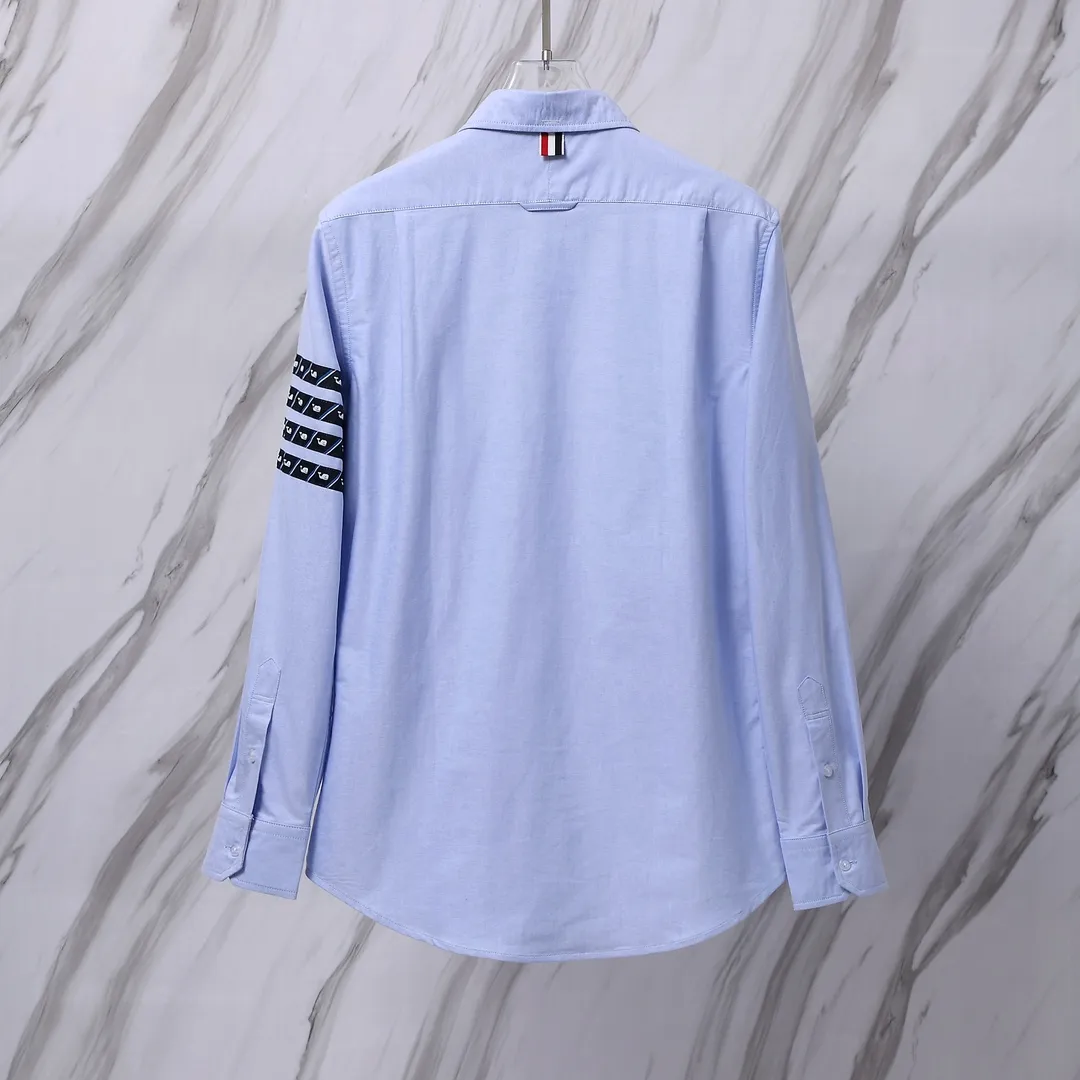 ：513（TBNew Arrival ） THOM BROWNE .TB Classic New Arrival 100% Factory Quality Same Style TB TB + + ：White/Blue Size：0/1/2/3/4